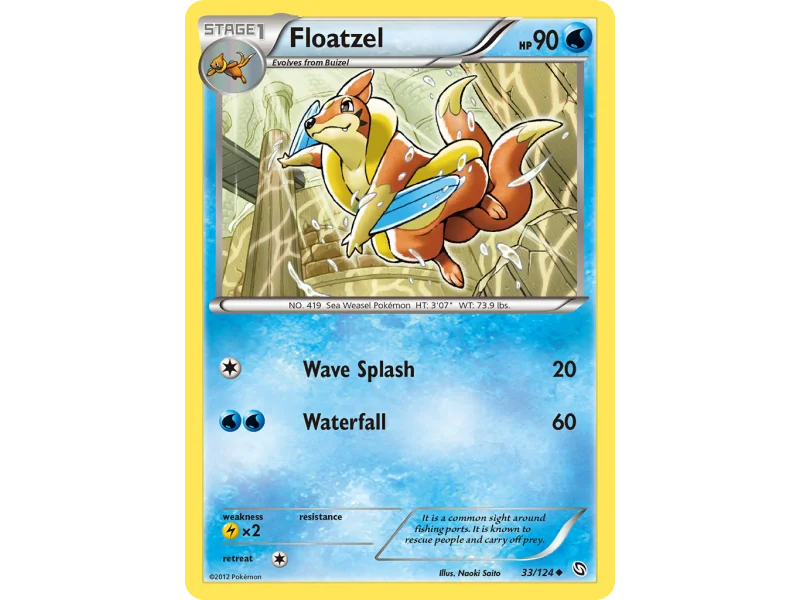 Floatzel (Reverse Holo)