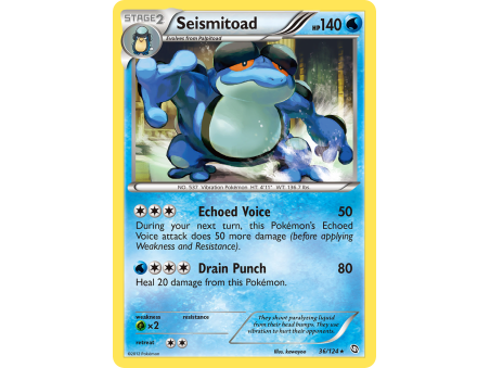 Seismitoad (Reverse Holo)