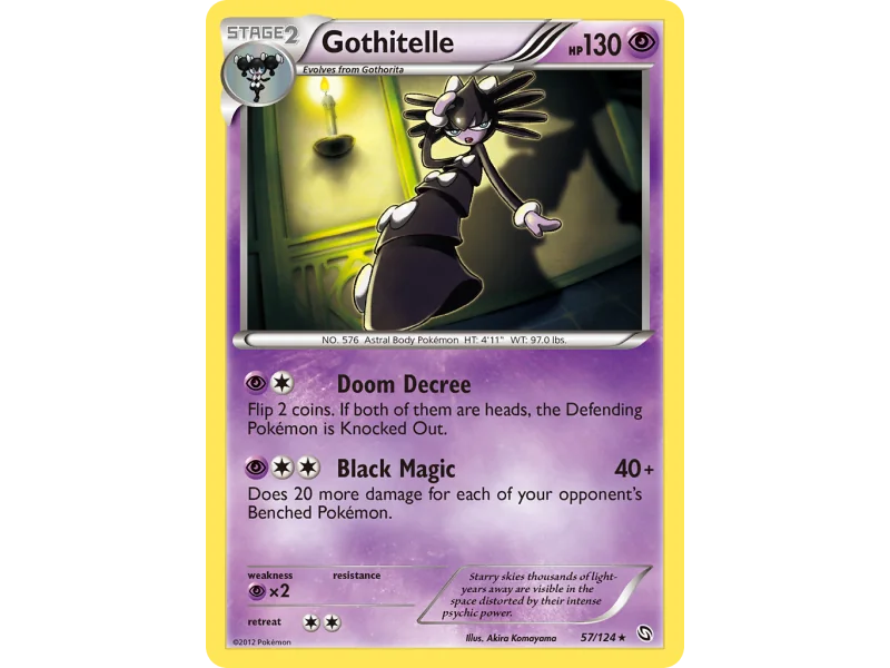 Gothitelle (Reverse Holo)