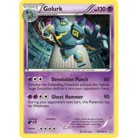 Golurk (Reverse Holo)