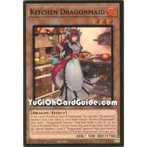 Kitchen Dragonmaid (Premium Gold Rare)