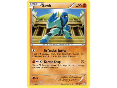 Sawk (Reverse Holo)