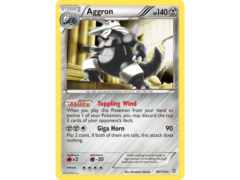 Aggron (Reverse Holo)