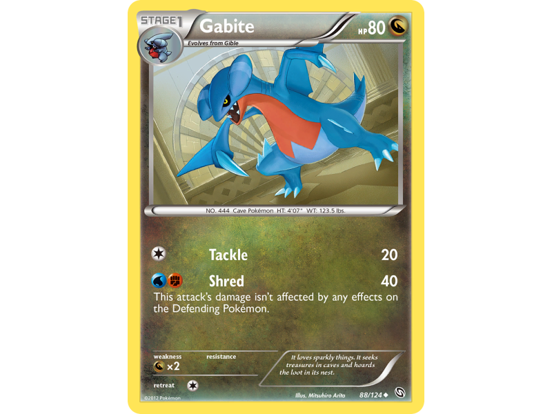 Gabite (Reverse Holo)