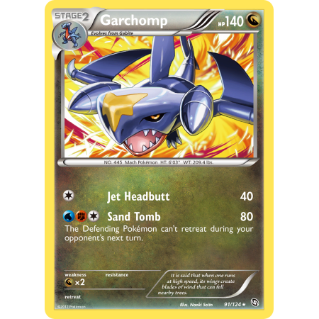 Garchomp (Reverse Holo)