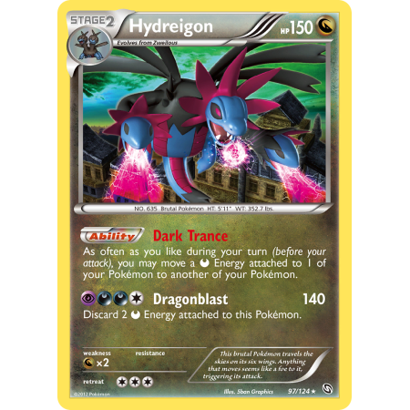 Hydreigon (Reverse Holo)