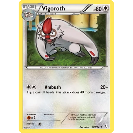 Vigoroth (Reverse Holo)