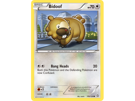 Bidoof (Reverse Holo)