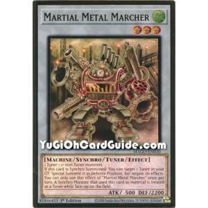 Martial Metal Marcher (Premium Gold Rare)