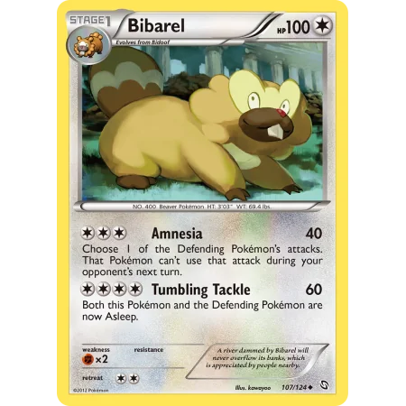 Bibarel (Reverse Holo)
