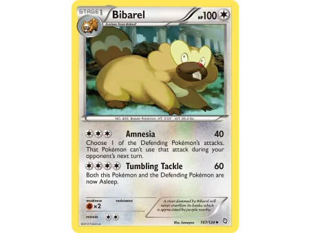 Bibarel (Reverse Holo)