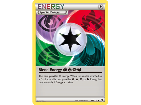Blend Energy GrassFirePsychicDarkness (Reverse Holo)