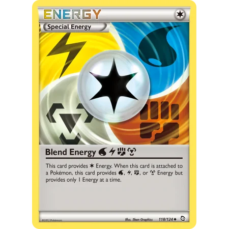 Blend Energy WaterLightningFightingMetal (Reverse Holo)