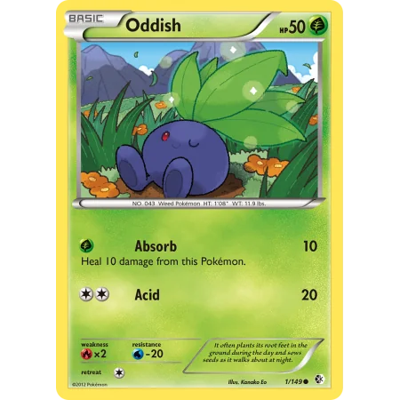 Oddish (Reverse Holo)