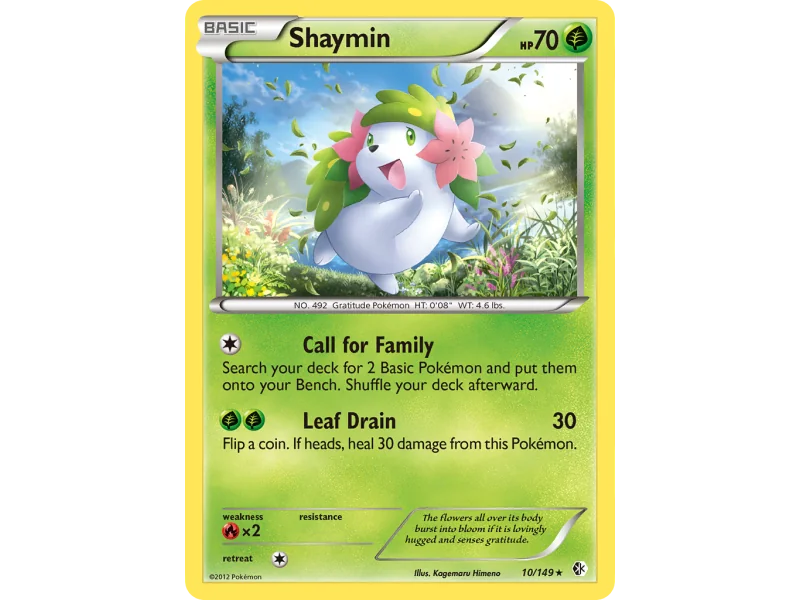 Shaymin (Reverse Holo)