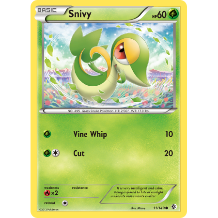 Snivy (Reverse Holo)