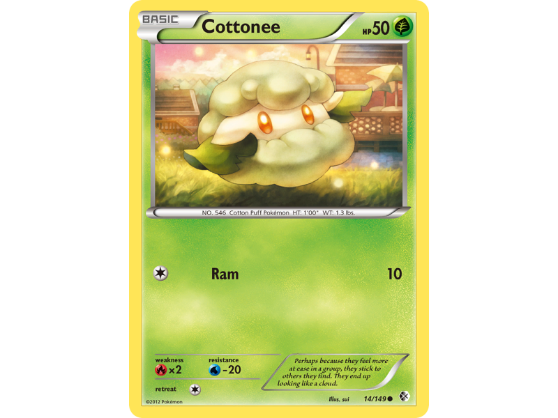 Cottonee (Reverse Holo)