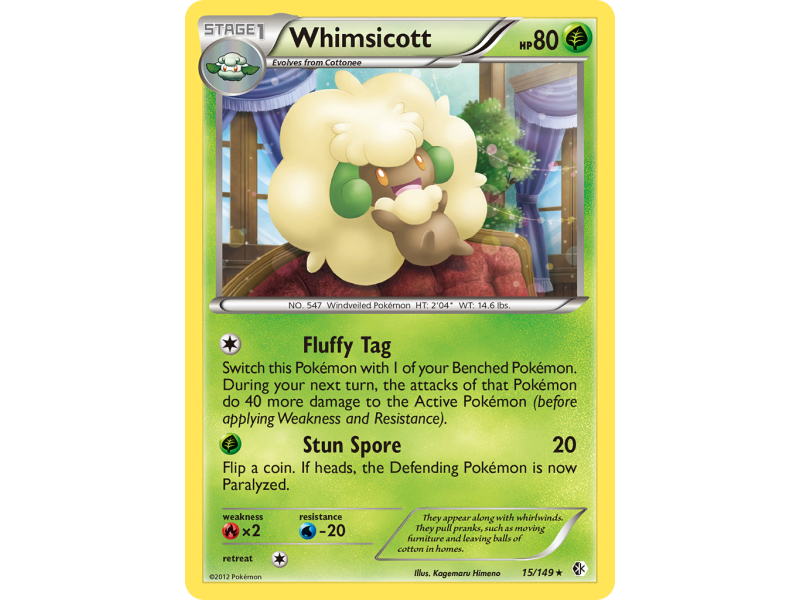 Whimsicott (Reverse Holo)