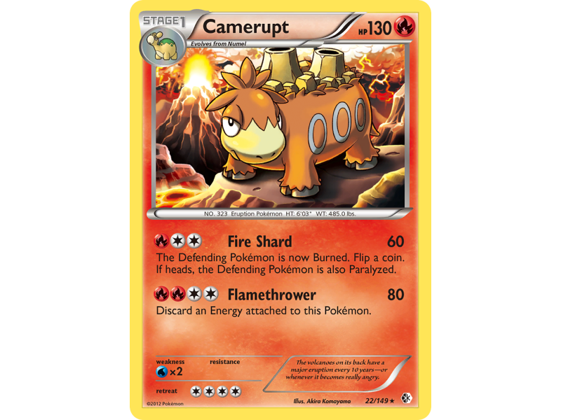 Camerupt (Reverse Holo)