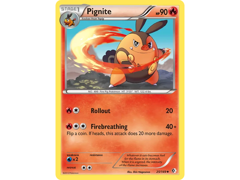 Pignite (Reverse Holo)