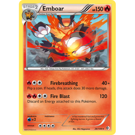Emboar (Reverse Holo)