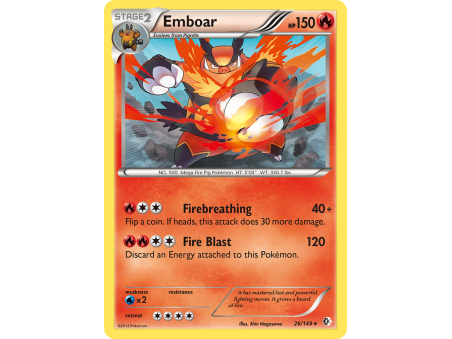 Emboar (Reverse Holo)
