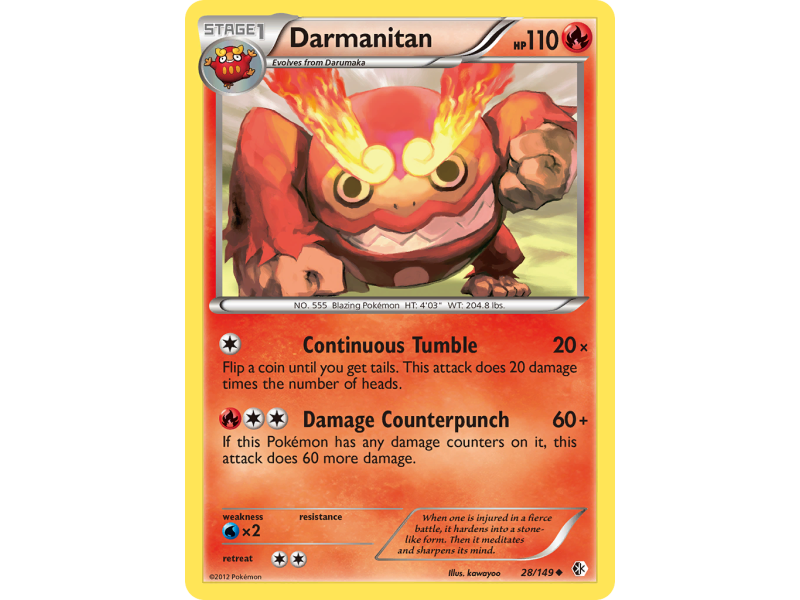 Darmanitan (Reverse Holo)