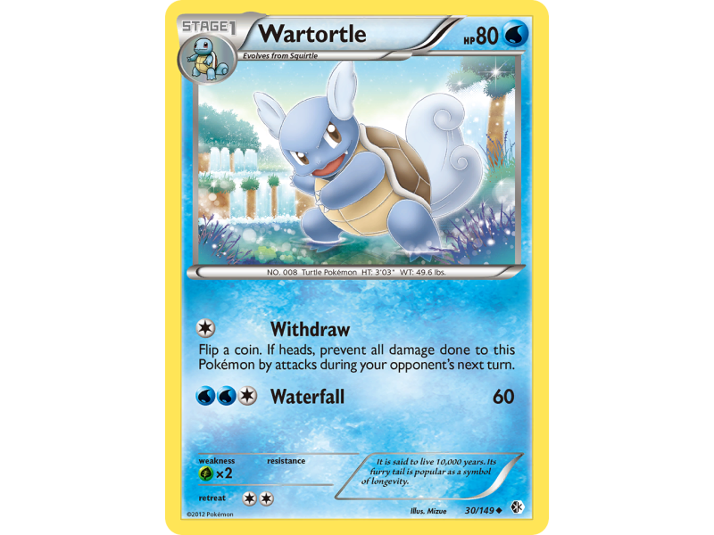 Wartortle (Reverse Holo)