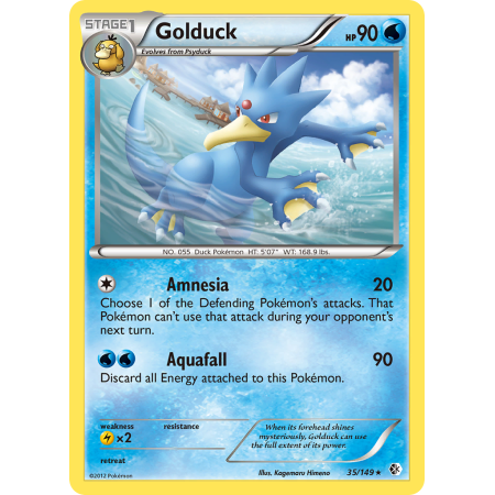 Golduck (Reverse Holo)