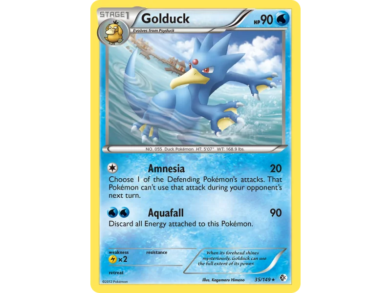 Golduck (Reverse Holo)