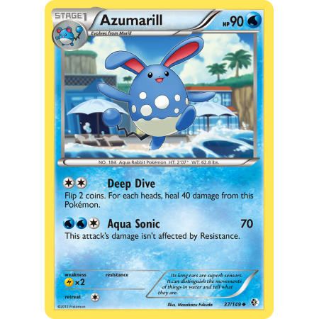 Azumarill (Reverse Holo)