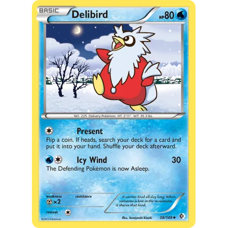 Delibird (Reverse Holo)