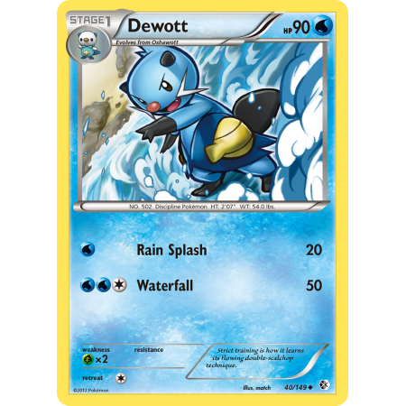 Dewott (Reverse Holo)