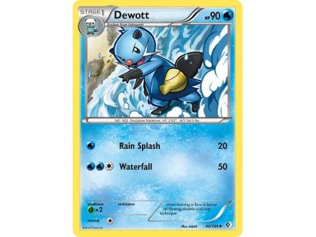 Dewott (Reverse Holo)