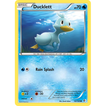 Ducklett (Reverse Holo)