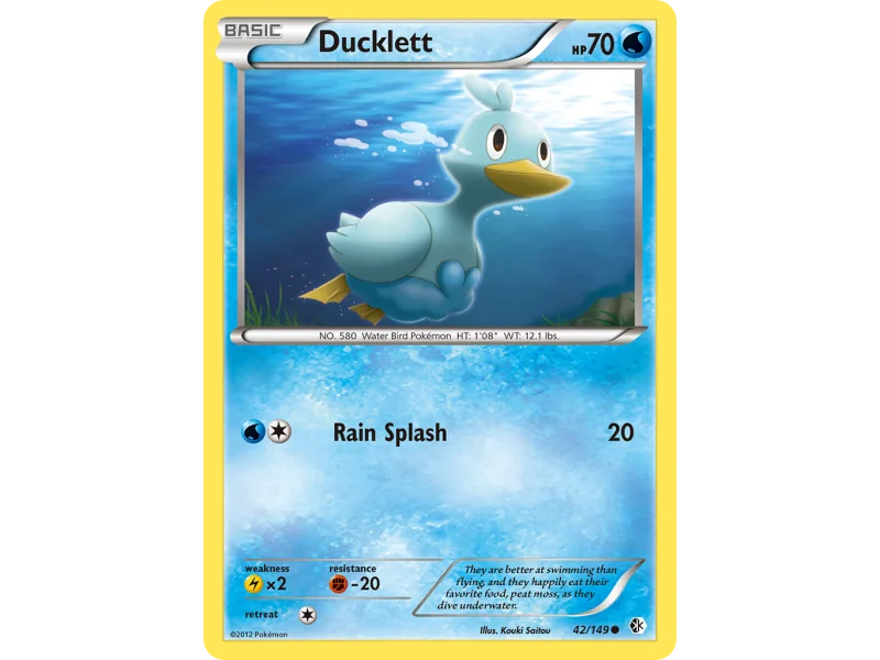 Ducklett (Reverse Holo)