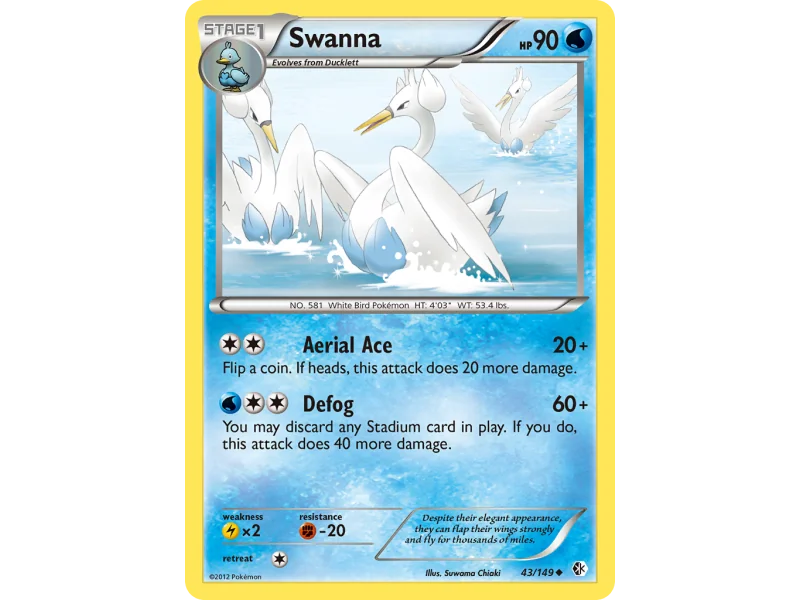 Swanna (Reverse Holo)