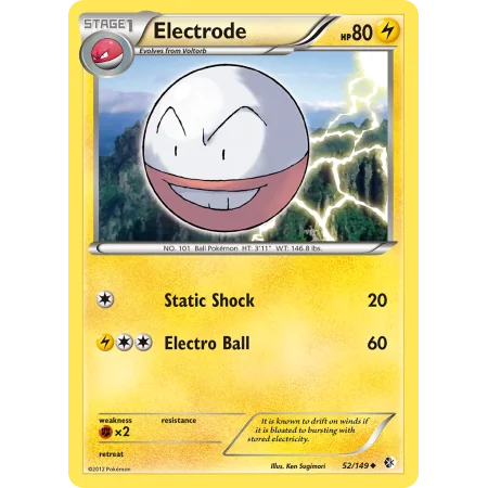 Electrode (Reverse Holo)