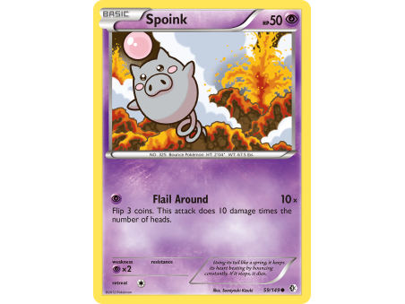 Spoink (Reverse Holo)