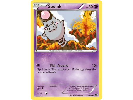 Spoink (Reverse Holo)