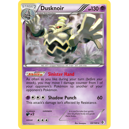 Dusknoir (Reverse Holo)