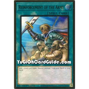 Reinforcement of the Army (Premium Gold Rare)