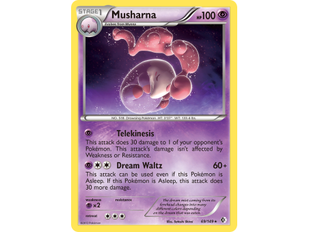 Musharna (Reverse Holo)