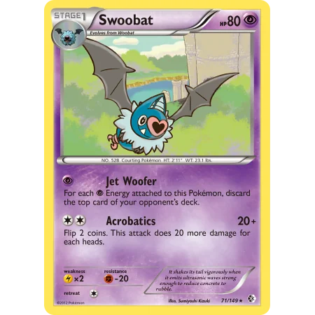 Swoobat (Reverse Holo)