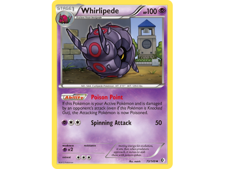 Whirlipede (Reverse Holo)