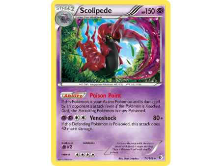 Scolipede (Reverse Holo)