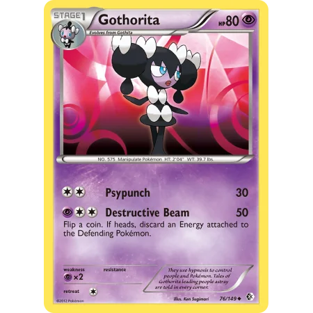 Gothorita (Reverse Holo)