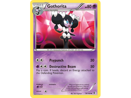 Gothorita (Reverse Holo)