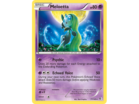Meloetta (Reverse Holo)