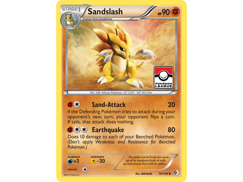 Sandslash (Reverse Holo)